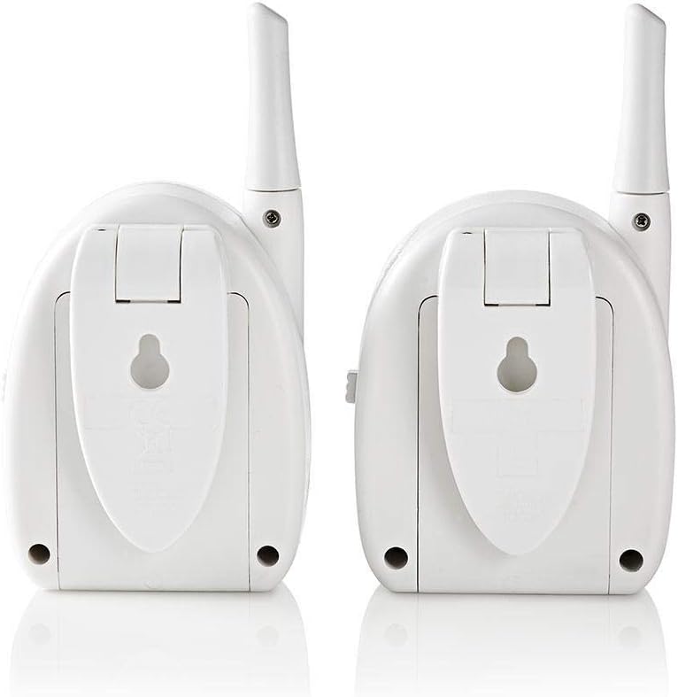 Nedis Audio-Baby-Monitor - Babyphone - FHSS - Rückruffunktion - 300 m - Batteriebetrieben/Netzstromv