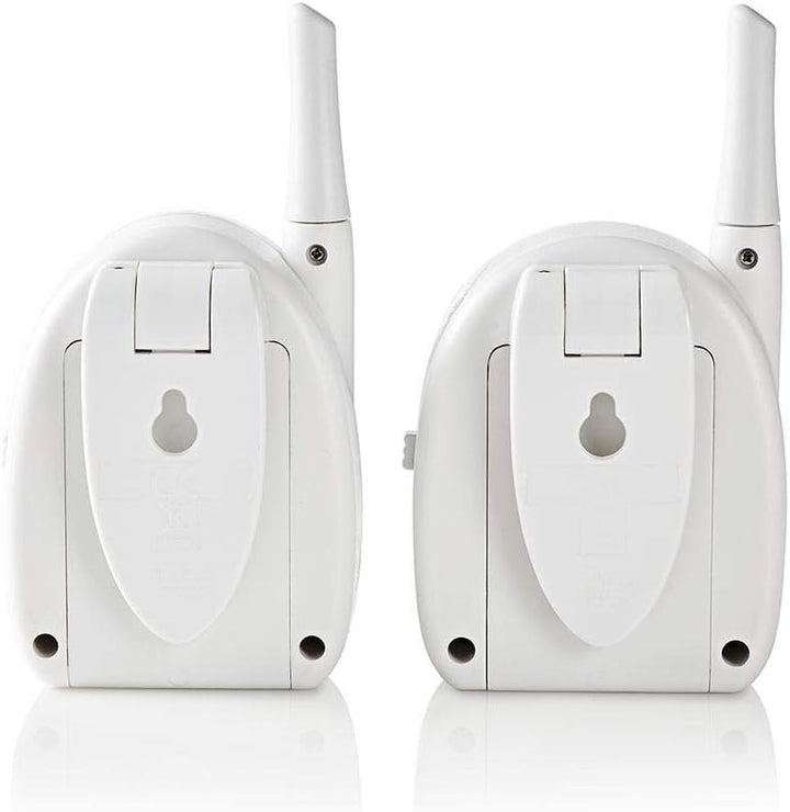 Nedis Audio-Baby-Monitor - Babyphone - FHSS - Rückruffunktion - 300 m - Batteriebetrieben/Netzstromv