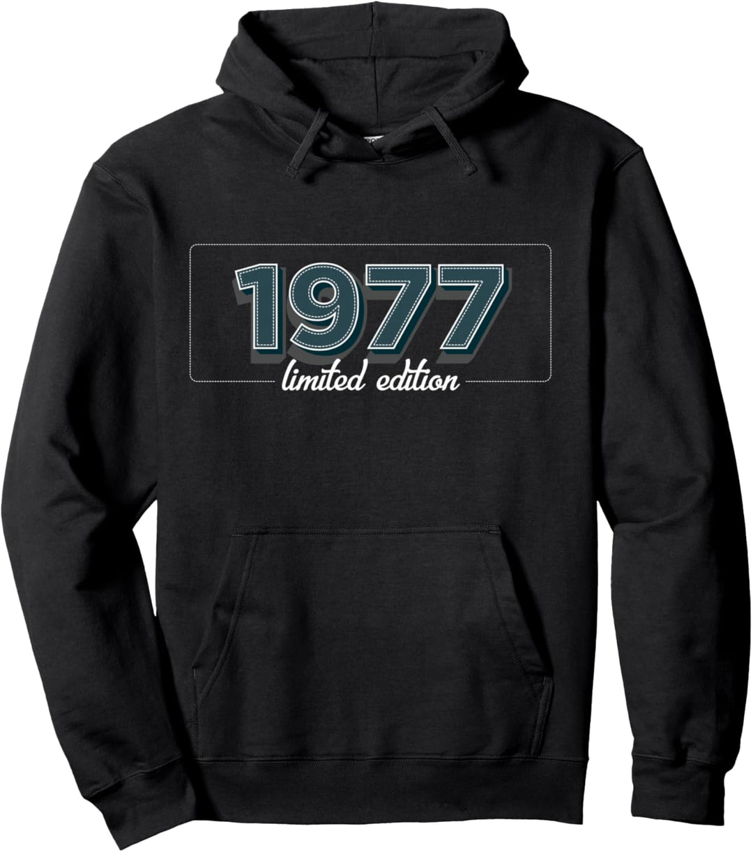 47. Geburtstag Mann Frau 47 Jahre 1977 Deko Lustig Geschenk Pullover Hoodie