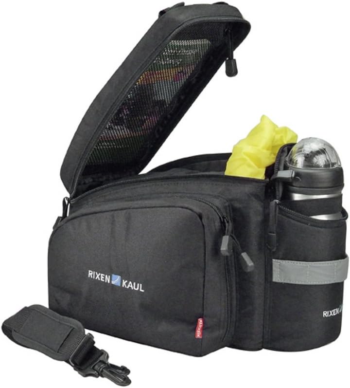 KLICKfix Farradtasche Tourino Schwarz Gepäckträgertasche, 35 x 30 x 23 cm Single, Single
