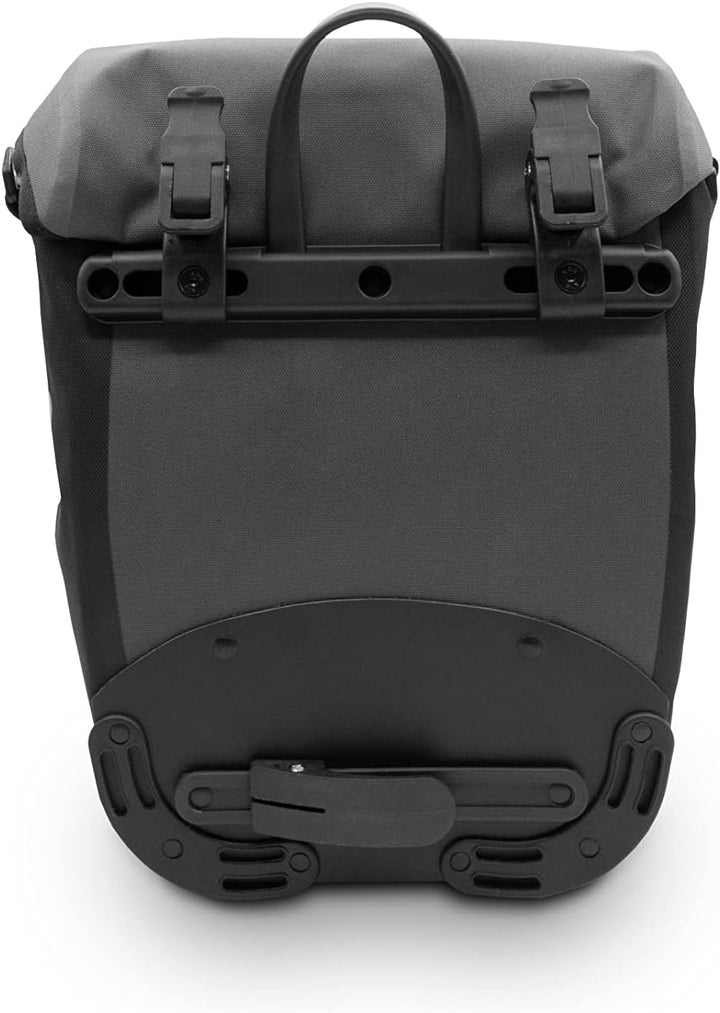 Urban Prime Unisex – Erwachsene Fahrrad Seite Tasche, Grau, Einheitsgrösse