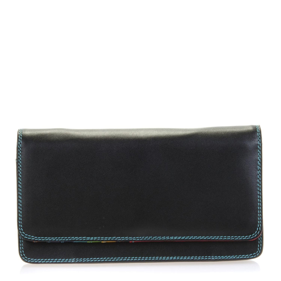 mywalit - Leder Damen Geldbörse - Medium matinee Purse Wallet - 237-4 - Black pace Einheitsgrösse Sc