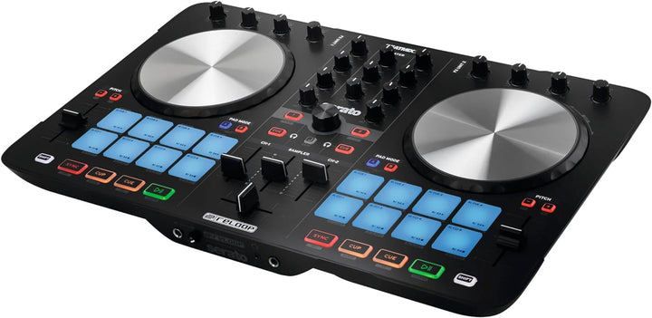 reloop Beatmix 2 MK2 – Treiber DJ (6,3 mm, 3,5 mm/6,35 mm, USB), schwarz