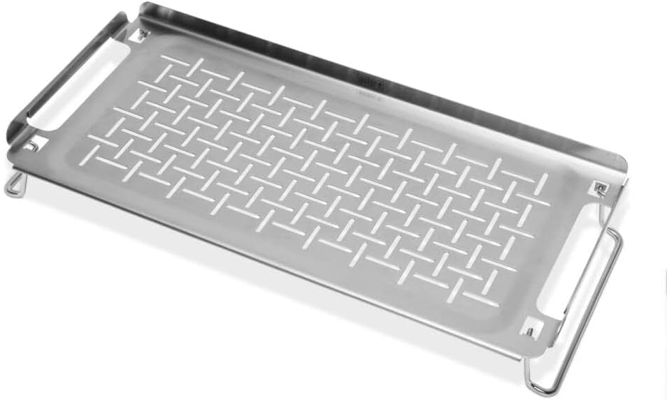 Weber 6784 Griddle Warming Rack, Silver