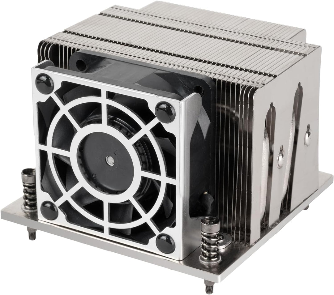 SilverStone Technology XE02-1700S, 2-HE-SFF-Server/Workstation-CPU-Kühler für Sockel Intel LGA1700,