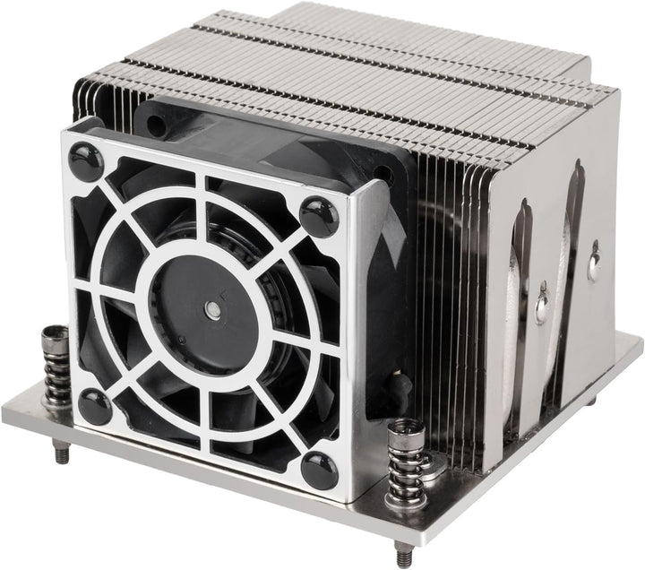 SilverStone Technology XE02-1700S, 2-HE-SFF-Server/Workstation-CPU-Kühler für Sockel Intel LGA1700,
