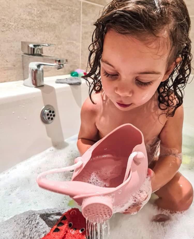 Scrunch Giesskanne für Kinder, Gartengeräte für unordentliches Spielen – Quetschbare kleine Giesskan