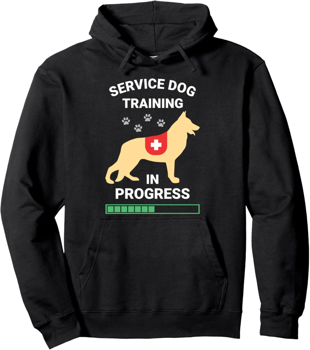 Deutscher Schäferhund Diensthund Assistenzhund Trainern Pullover Hoodie