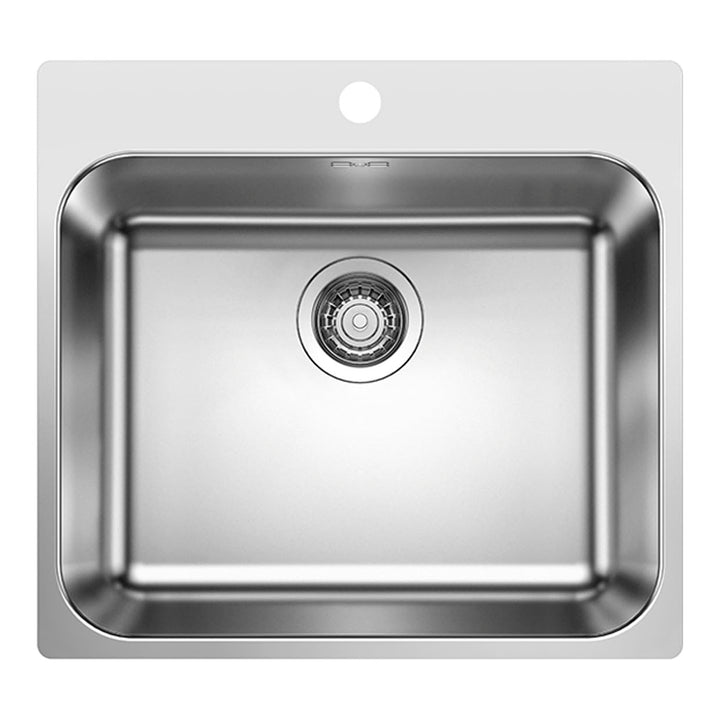 BLANCO 526354 SUPRA 500-IF/A Küchenspüle Edelstahl, Gebürsteter Stahl