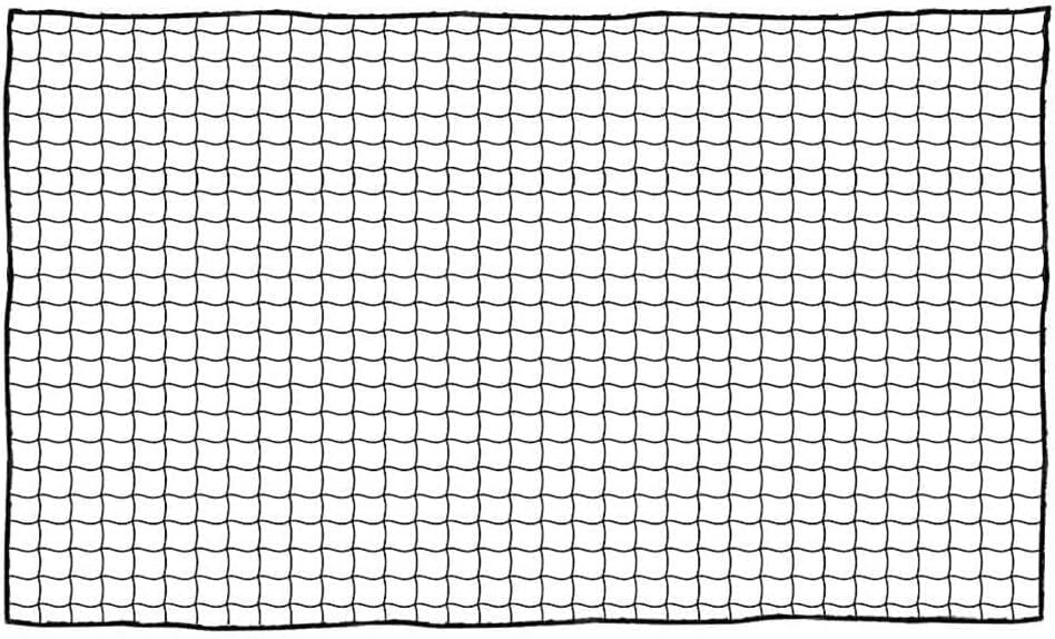 Aoneky Fussball Backstop Netz 3x3M/ 3x6M | quadratisches Netz 10x10cm No Knot | Fussball-Containment