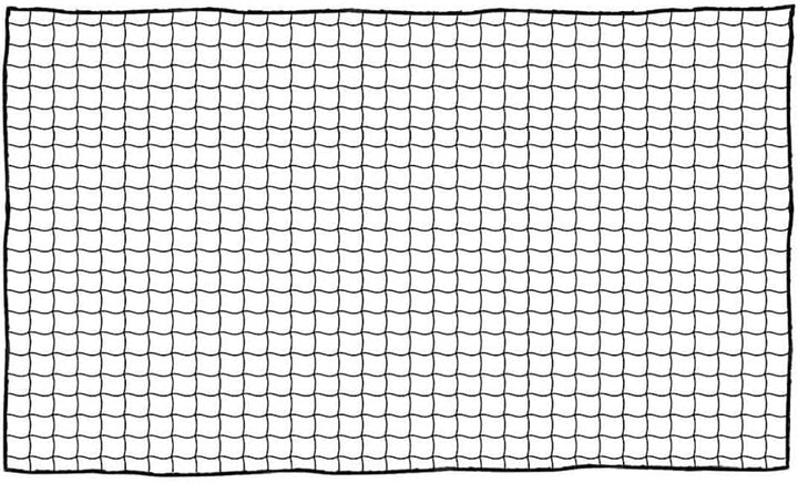 Aoneky Fussball Backstop Netz 3x3M/ 3x6M | quadratisches Netz 10x10cm No Knot | Fussball-Containment
