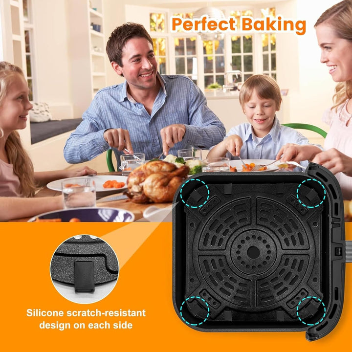 GWBSXM Air Fryer Grill Platte für Ninja AF181 Air Fryer Pro XL 6-in-1 6,5 QT, 8,5 '' × 8,0 '' Air Fr