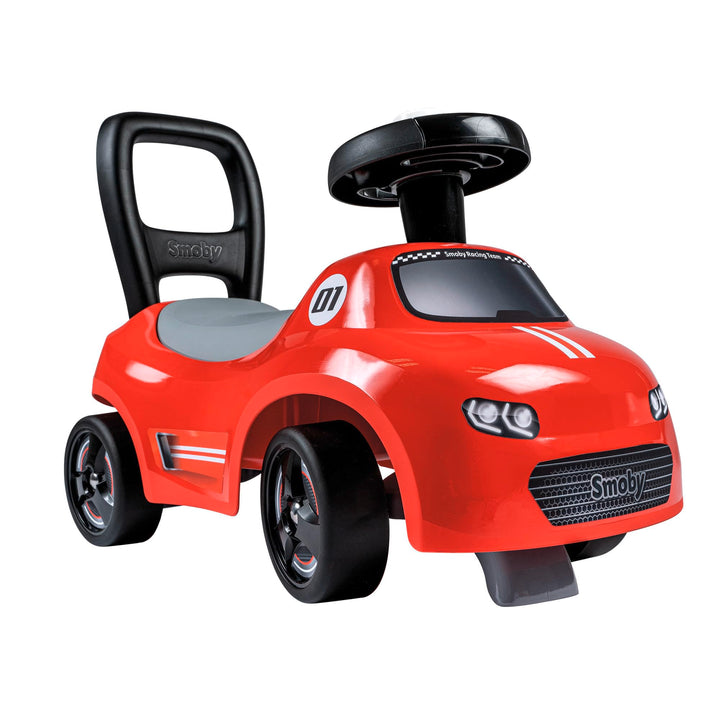 Smoby Mein erstes Auto – Rutscherfahrzeug für Kleinkinder – sicher und wendig – Rückenstütze und Sta