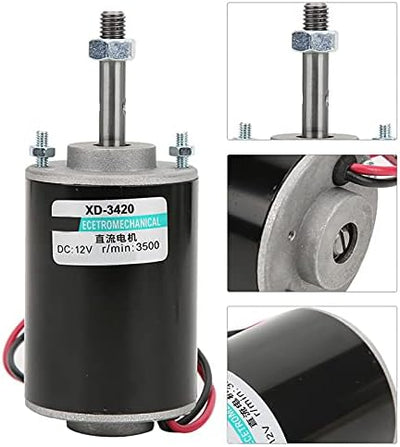 Dauermagnet Motor DC 12 / 24V 30W Hochgeschwindigkeits CW/CCW reversibler elektrischer Gang Motor ge