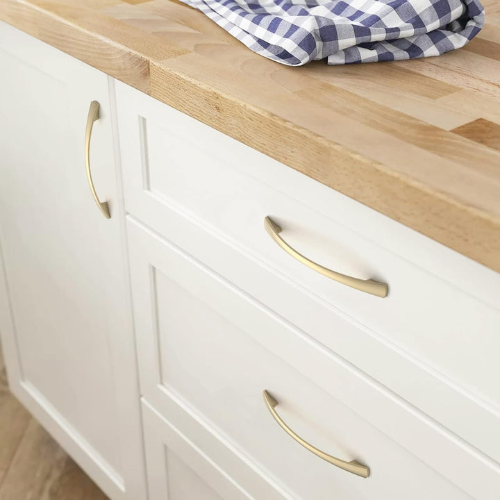 FURNIWARE 10 Stück Griffe, 160mm Lochabstand Möbelgriffe Schrankgriffe Küchengriffe Griffe Möbel Sch