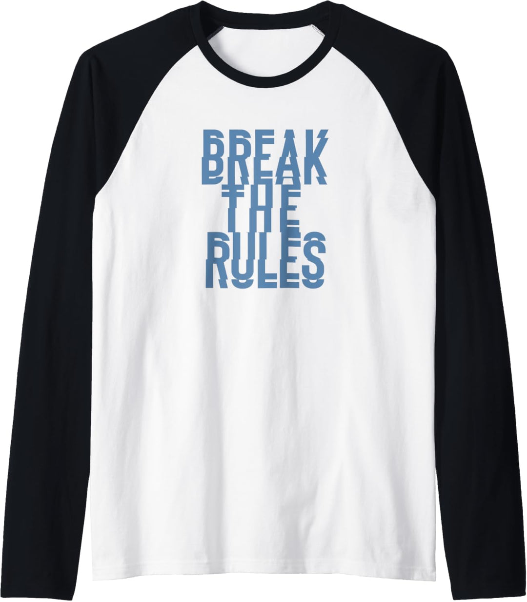 Die Regeln brechen Raglan