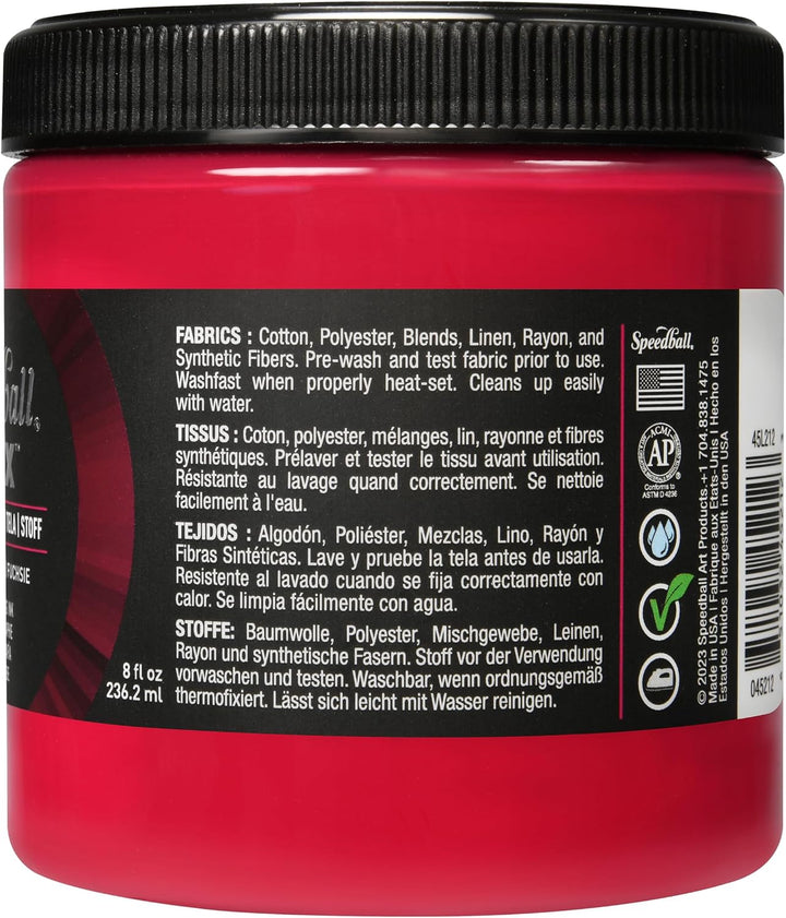 Flex Screen Printing Fabric Ink Fuchsia 8oz