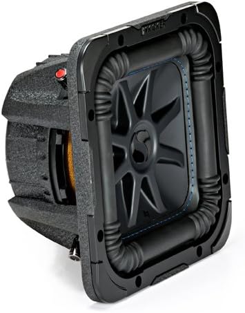 KICKER 44L7S82 8 Zoll Solobaric L7 Woofer Schwarz Schwarz 2 Ohm, Schwarz 2 Ohm