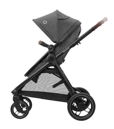 Maxi-Cosi Zelia S Trio Kinderwagen 3 in 1 Komplettset, Baby 0-4 Jahre, bis 22 kg, Zusammenklappbar,