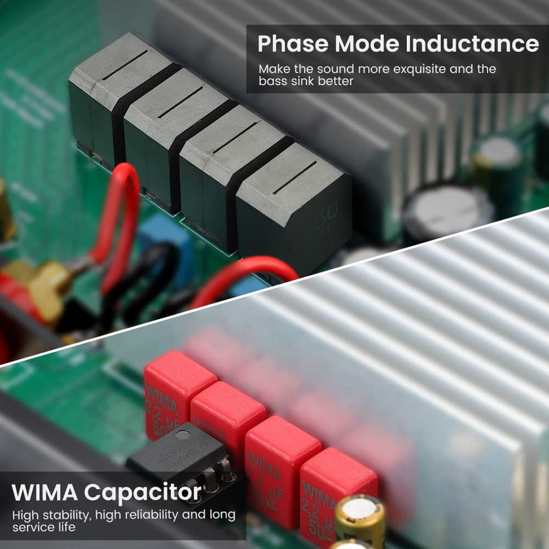 AIYIMA A06 TDA7498E 160 W * 2 (4 Ω Last) Leistungsverstärker 2.0/2.1 HiFi-Stereo-Mini-Verstärker Kla