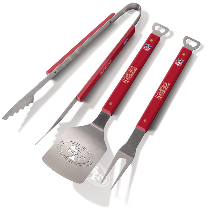 YouTheFan NFL Cleveland Browns Spirit Series Grillset, 3-teilig San Francisco 49ers, San Francisco 4