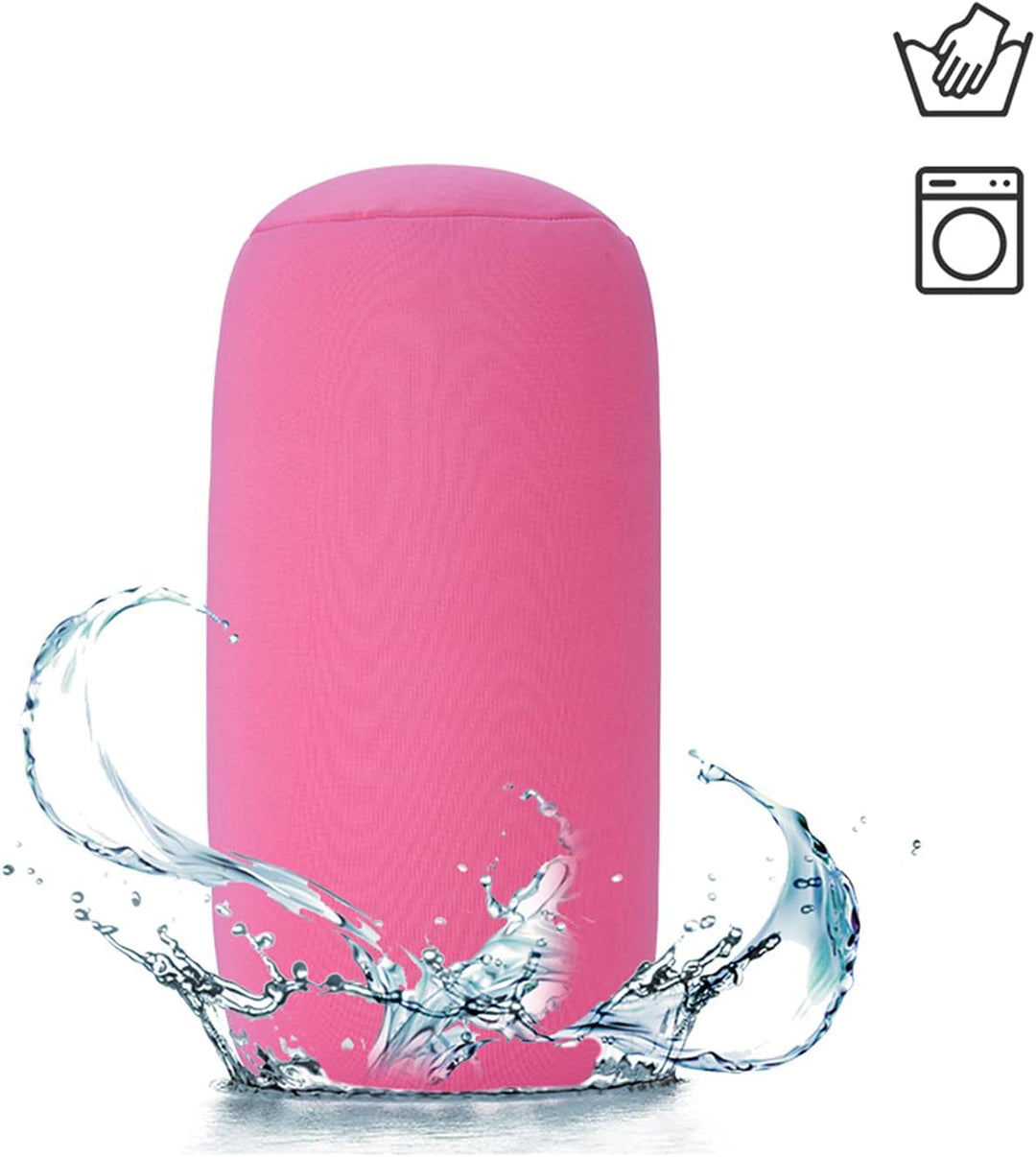 Tyenaza Micro Mini Kissen Micro Mini Microbead Rückenkissen Rolle Dekokissen Reisen Zuhause Schlaf N