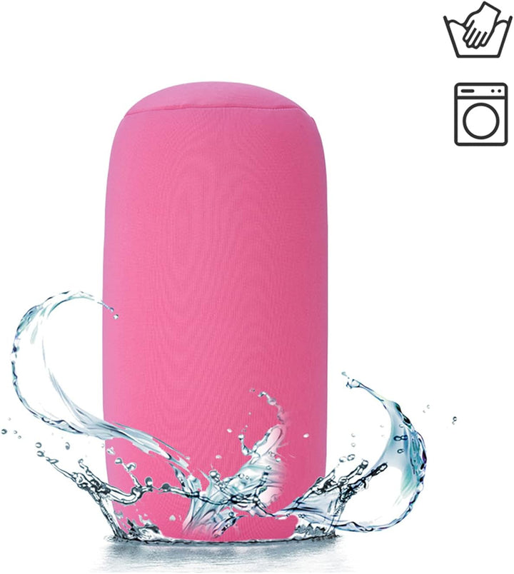 Tyenaza Micro Mini Kissen Micro Mini Microbead Rückenkissen Rolle Dekokissen Reisen Zuhause Schlaf N
