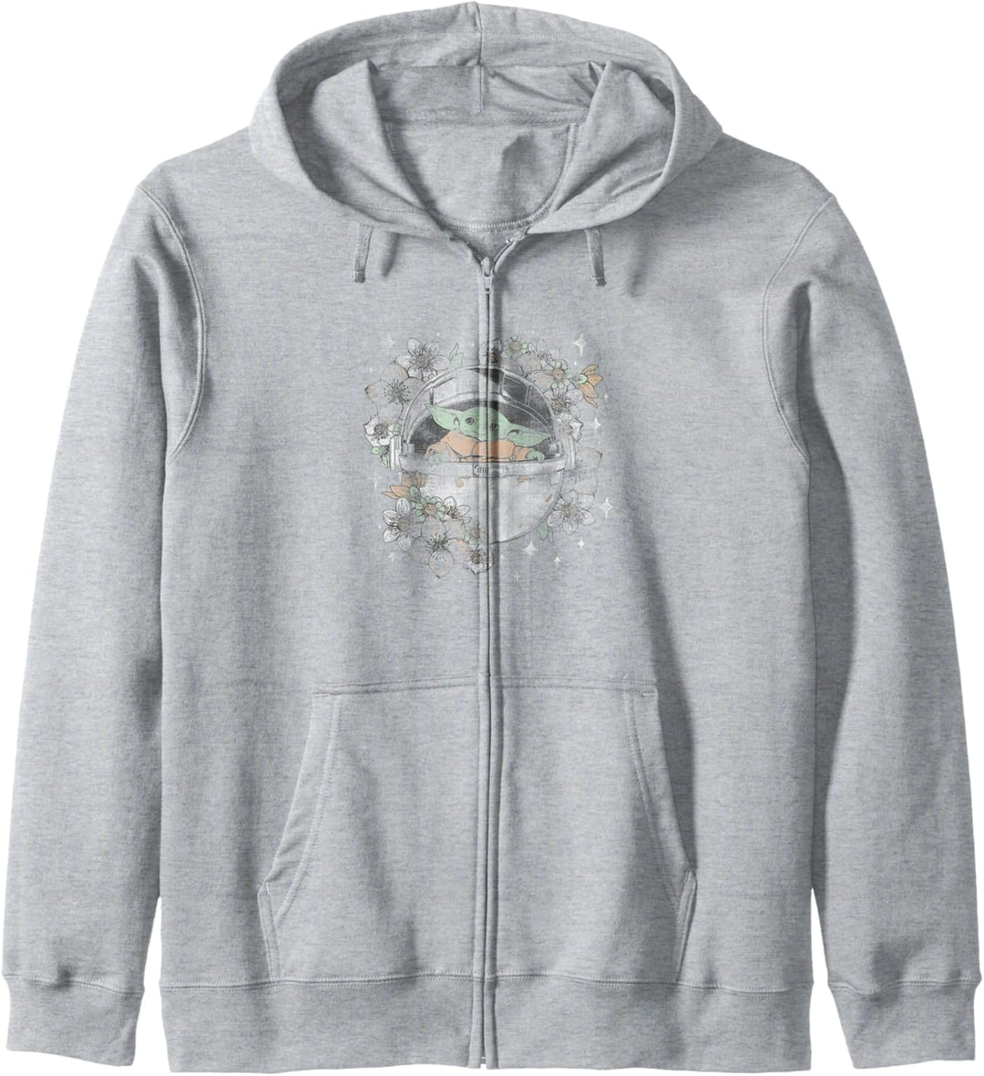 Star Wars The Mandalorian Floral Child Redux Kapuzenjacke