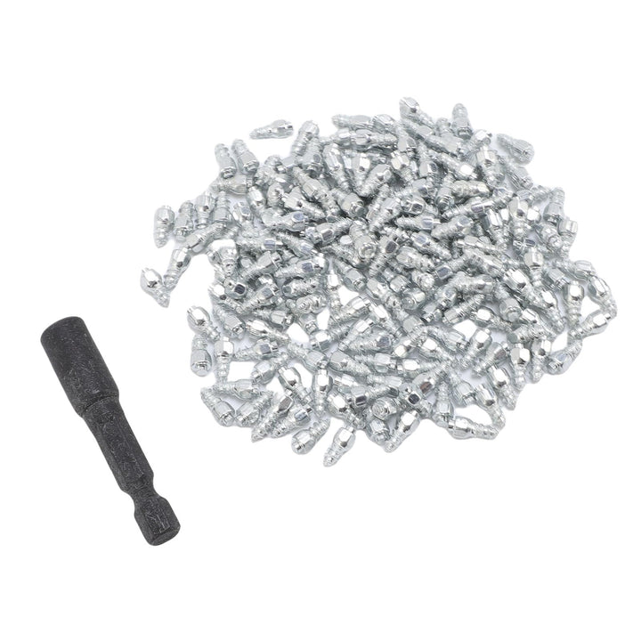 Robustes Spike-Set für Winterreifen für Off-Road-Roller – 100 Stück 4 X 9 Mm Anti-Rutsch-Rad-Reifen-