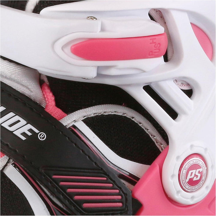 Powerslide Kinder Schlittschuhe PHU Orbit Girls, Adjustable 35-38 Pink, 35-38 Pink
