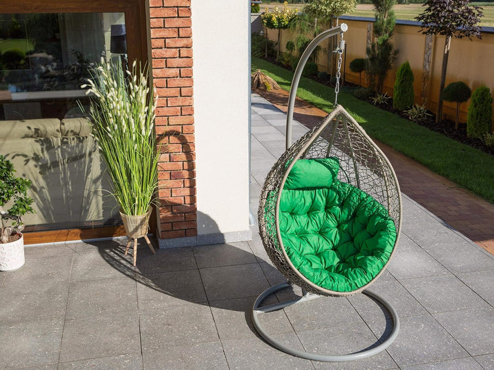 Bjird Hängesessel Kissen, Polster, Auflage für Polyrattan & Rattan Hängeschaukel, Sitzauflage für Hä