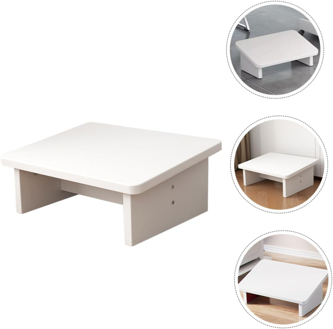 TEHAUX Fusshocker 30cm rutschfest Schräge Fussstütze für Büro Homeoffice Ergonomische Sitzgelegenhei