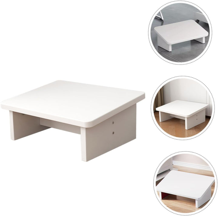 TEHAUX Fusshocker 30cm rutschfest Schräge Fussstütze für Büro Homeoffice Ergonomische Sitzgelegenhei