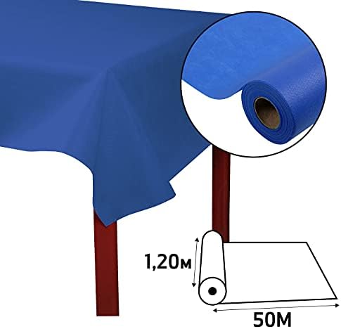 Pronappe Tischdecke R785046I Einweg-Tischdecke aus Spunbond-Vlies Länge 50m Breite 1,20m (pro Rolle)