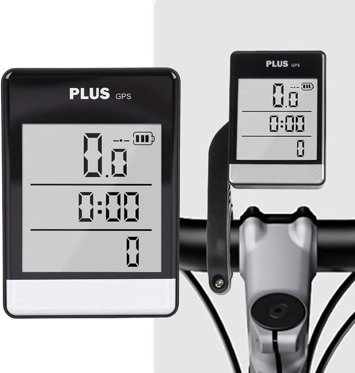 Asixxsix GPS Fahrrad Computer, Drahtloses Radgeschwindigkeitsmesser mit 3,26 Zoll hintergrundbeleuch