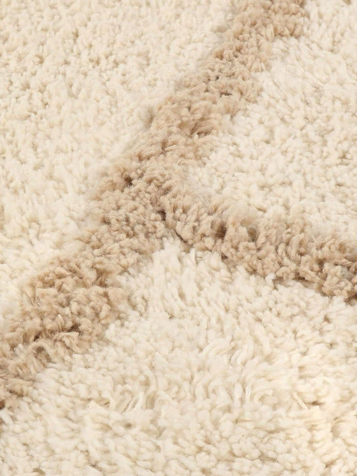 RugVista Badematte Riviera, ∅ 90 cm, Rund, Mittelflor, Moderner Badteppich, Maschinenwaschbar bis 30