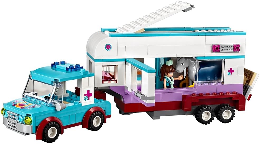 LEGO® Friends 41125 - Pferdeanhänger und Tierärztin Modern, Modern