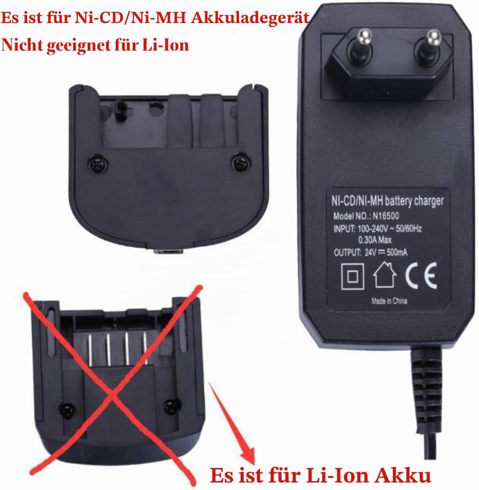 Ladegerät für Black &amp; Decker Drill 9,6 V 12 V 14,4 V 18 V NI-MH/NI-Cd HPB18-OPE HPB18 HPB14 HPB12 HP