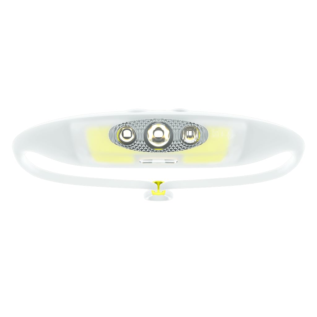 Knog Unisex – Erwachsene Bandicoot Run Stirnlampe, Gelb, Einheitsgrösse, Gelb