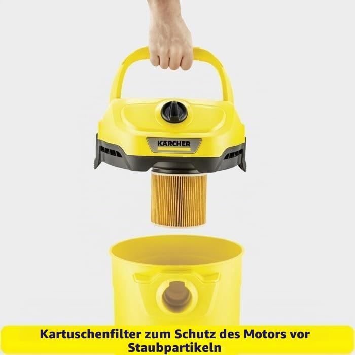 Karcher 1.628-011.0 609187, Nass-/Trockensauger WD2 15/4/18, bunt
