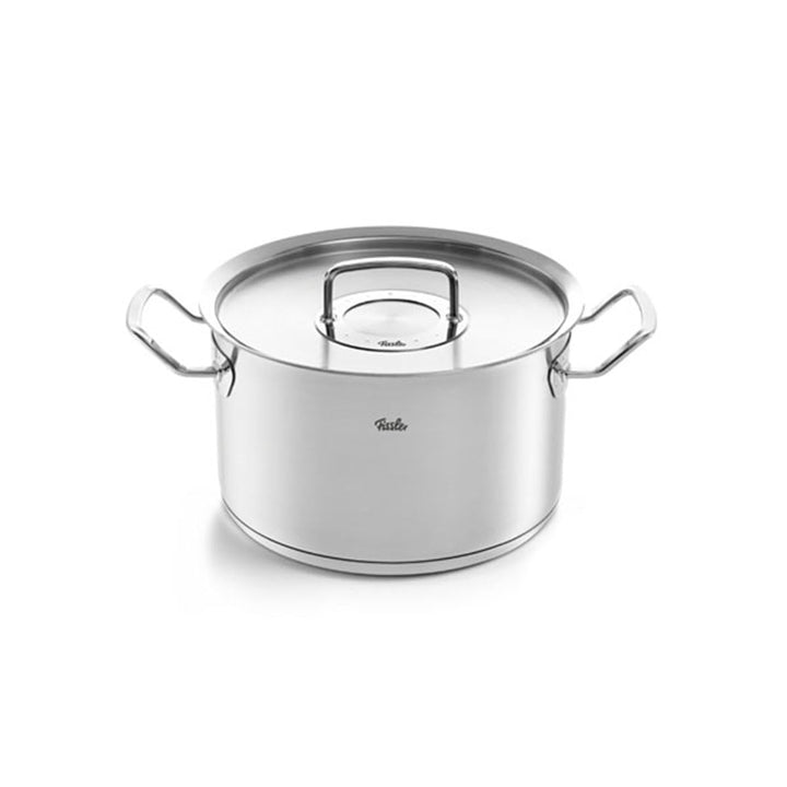Fissler Original-Profi Collection / Edelstahl-Kochtopf (Ø 24 cm, 6,3L) Töpfe inkl. Metall-Deckel, In