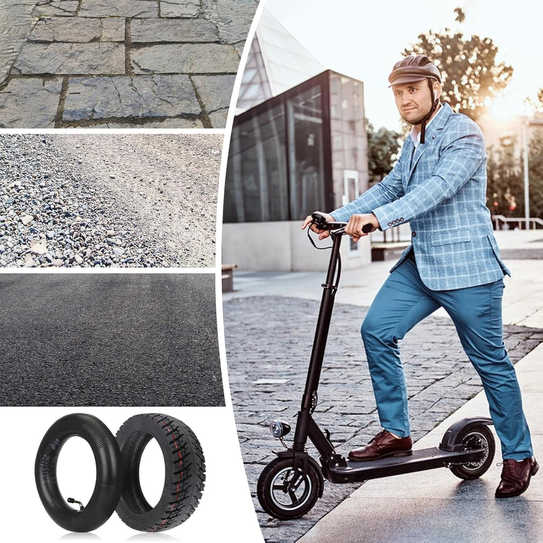 HPGAACD 10x2.75-6.5 Off-Road Vakuumreifen，10 Zoll Elektroroller Umrüstung Reifen für Speedway 5/Dual
