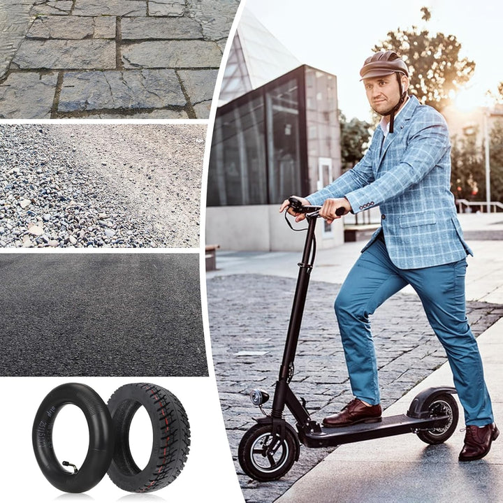 HPGAACD 10x2.75-6.5 Off-Road Vakuumreifen，10 Zoll Elektroroller Umrüstung Reifen für Speedway 5/Dual