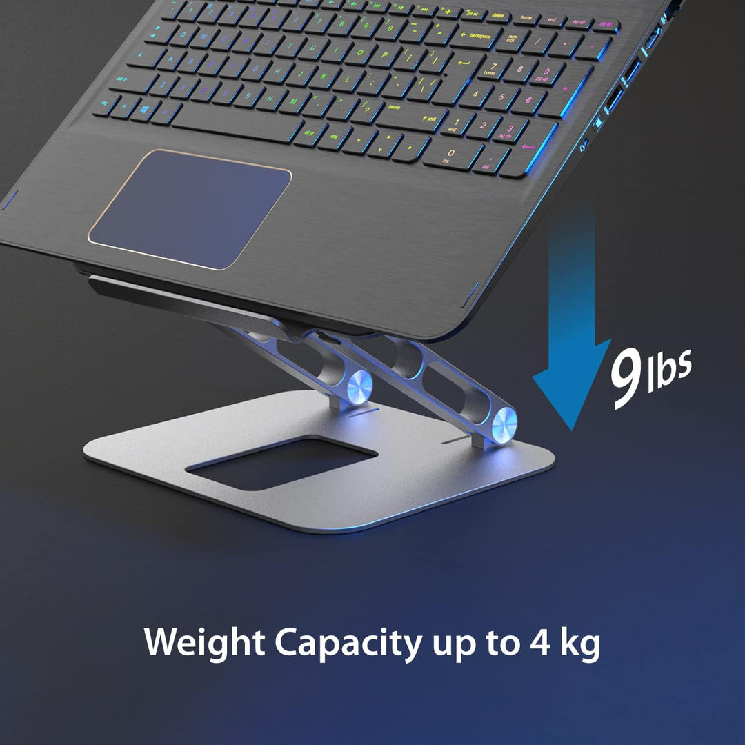j5create Multi-Angle Aluminium Laptop Stand, Ergonomischer Notebook Ständer, Geeignet für MacBook, D