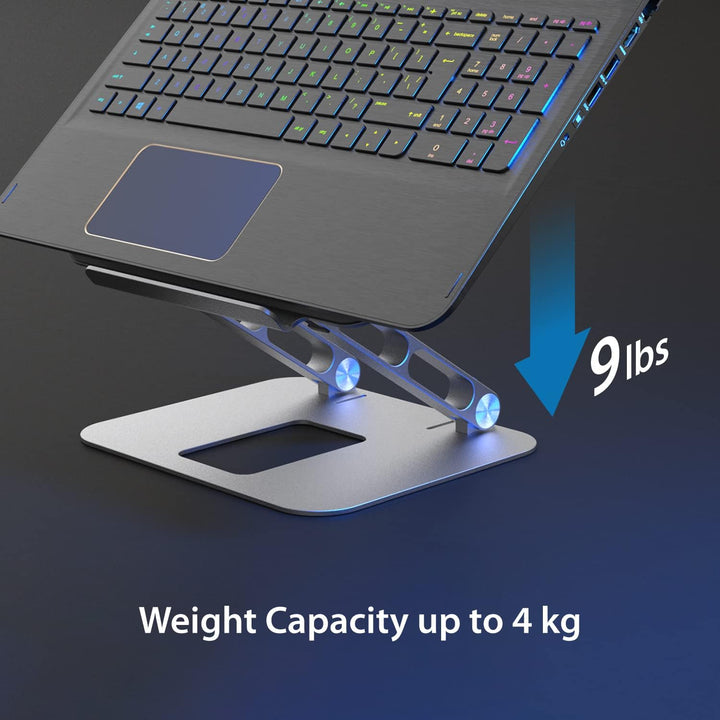 j5create Multi-Angle Aluminium Laptop Stand, Ergonomischer Notebook Ständer, Geeignet für MacBook, D
