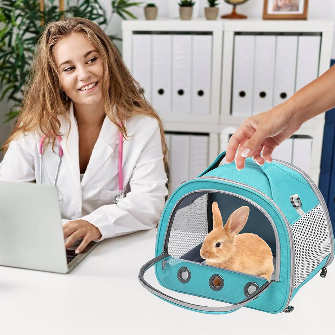30 * 27 * 21cm Transportbox Katze, Meerschweinchen-Tragetasche, Katzen Tragetasche, mit Schultergurt