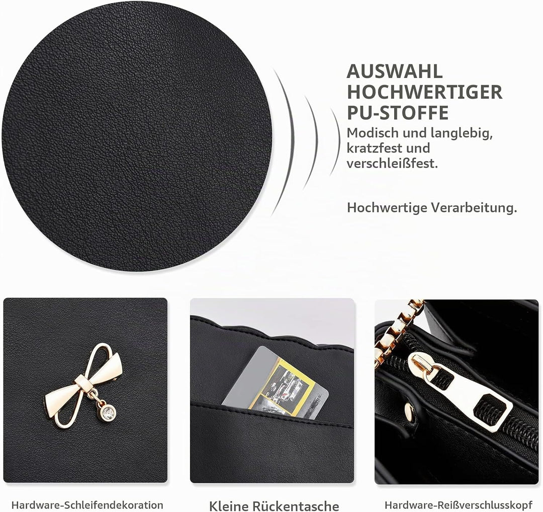 NICOLE &amp; DORIS Tasche Frauen Klein Umhängetasche Damen Handtaschen Elegante Crossbody Bag Damen Hand
