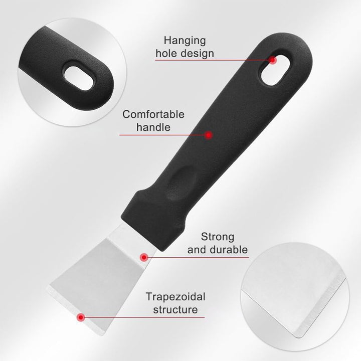 Modonghua Fensterverglasungs-Werkzeug-Set, 4-teilig, robuste Verglasungswerkzeuge, multifunktionaler