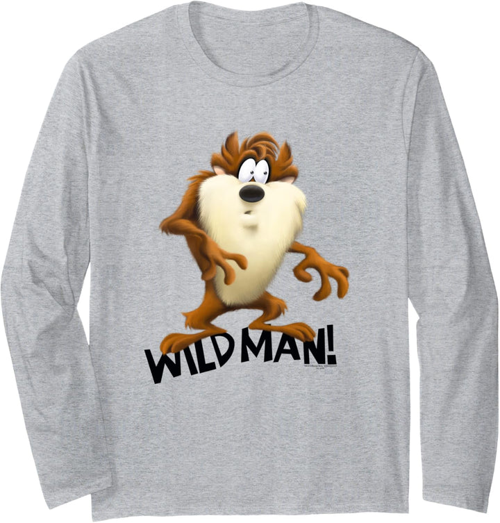 Looney Tunes Taz Wild Man Langarmshirt