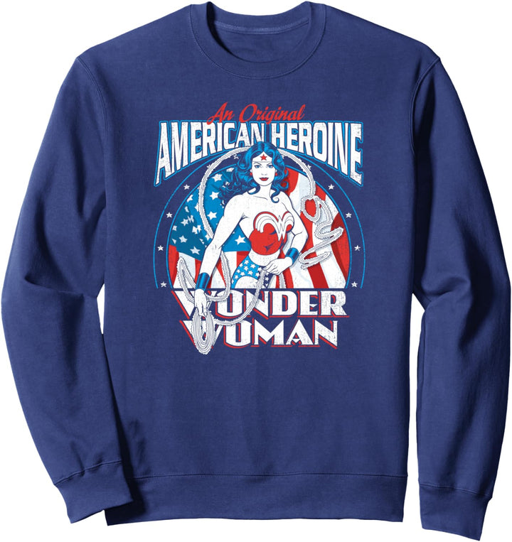 Wonder Woman American Heroine Sweatshirt